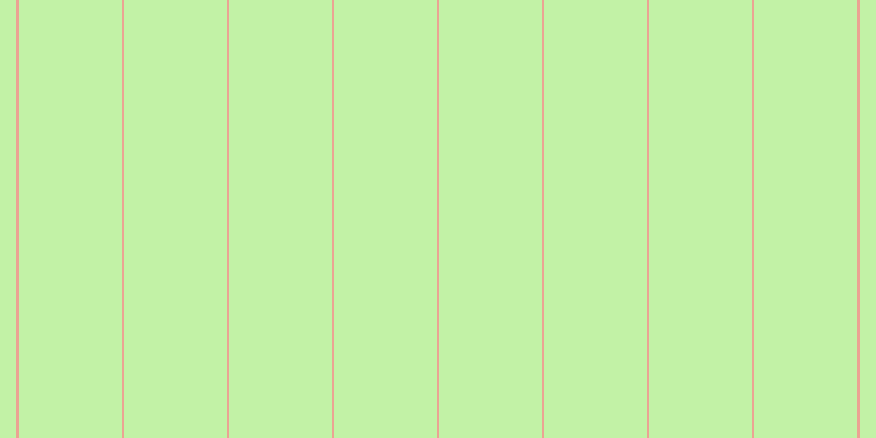 #afee8b (75%), #eba393 vertical lines, two pixels wide, ninety-four pixels apart