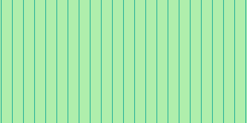 #afeeac, #04a393 vertical lines, two pixels wide, thirty-four pixels apart