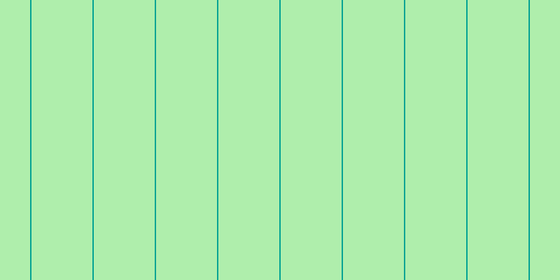 #afeeac, #04a393 vertical lines, two pixels wide, eighty-seven pixels apart