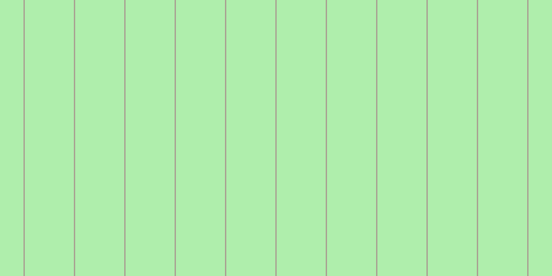 #afeeac, #a9a393 vertical lines, two pixels wide, seventy-one pixels apart