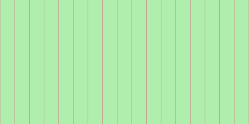 #afeeac, #caa393 vertical lines, two pixels wide, forty-five pixels apart
