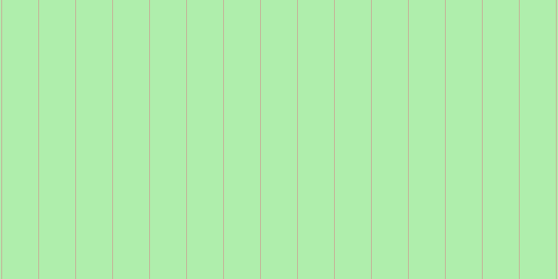 #afeeac, #caa393 vertical lines, one pixels wide, fifty-two pixels apart