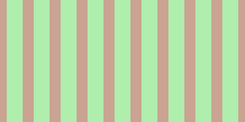 #afeeac, #caa393 vertical lines, thirty-six pixels wide, fifty-two pixels apart