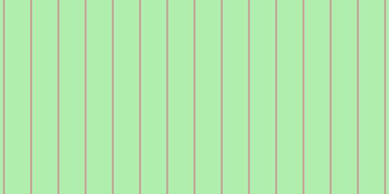 #afeeac, #caa393 vertical lines, four pixels wide, fifty-two pixels apart