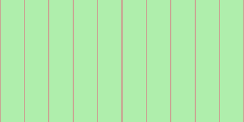 #afeeac, #caa393 vertical lines, four pixels wide, seventy-six pixels apart