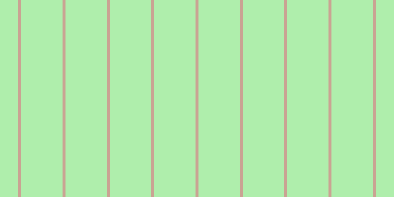 #afeeac, #caa393 vertical lines, six pixels wide, eighty-four pixels apart