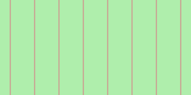 #afeeac, #caa393 vertical lines, five pixels wide, ninety-seven pixels apart