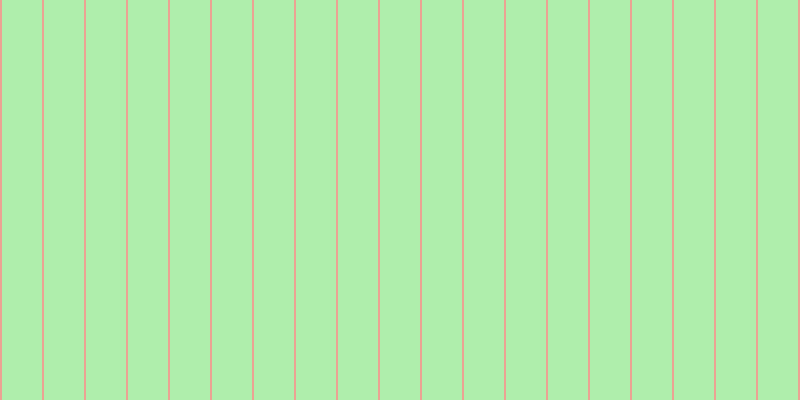 #afeeac, #eba393 vertical lines, two pixels wide, forty pixels apart