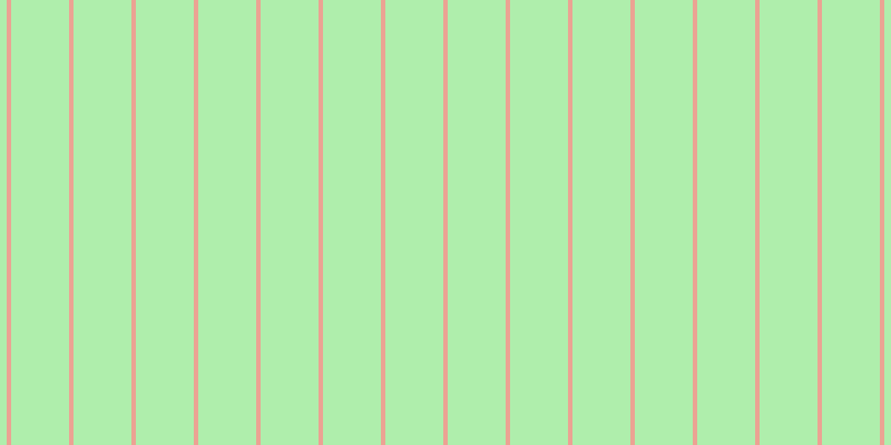 #afeeac, #eba393 vertical lines, four pixels wide, fifty-two pixels apart