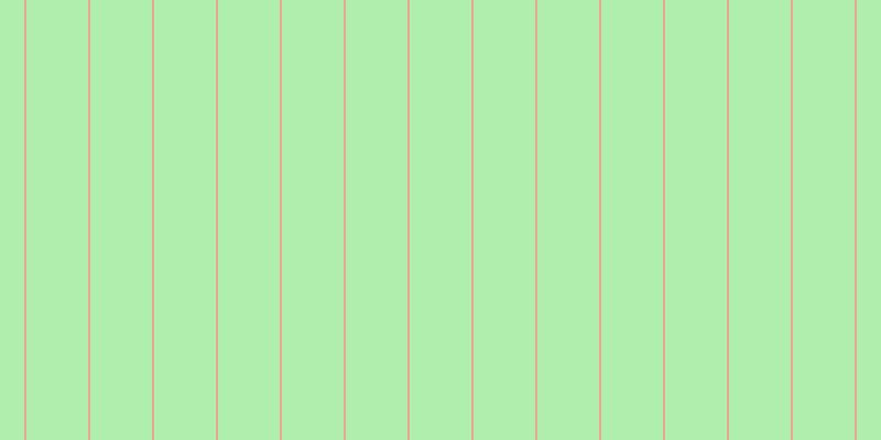 #afeeac, #eba393 vertical lines, two pixels wide, fifty-six pixels apart