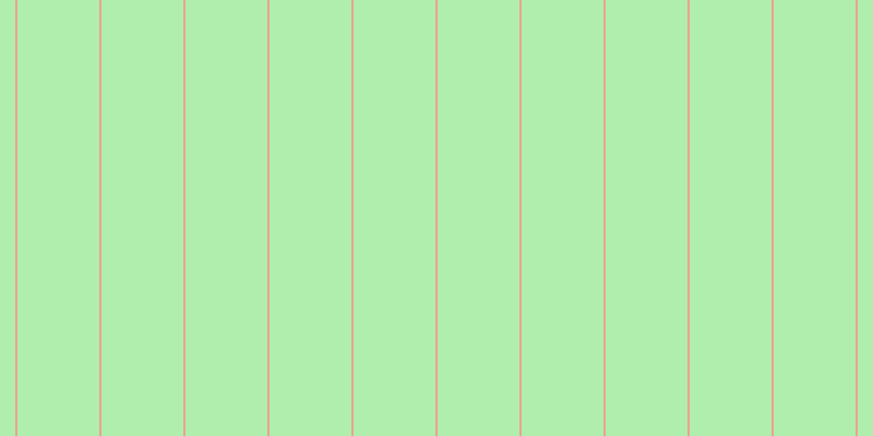 #afeeac, #eba393 vertical lines, two pixels wide, seventy-five pixels apart