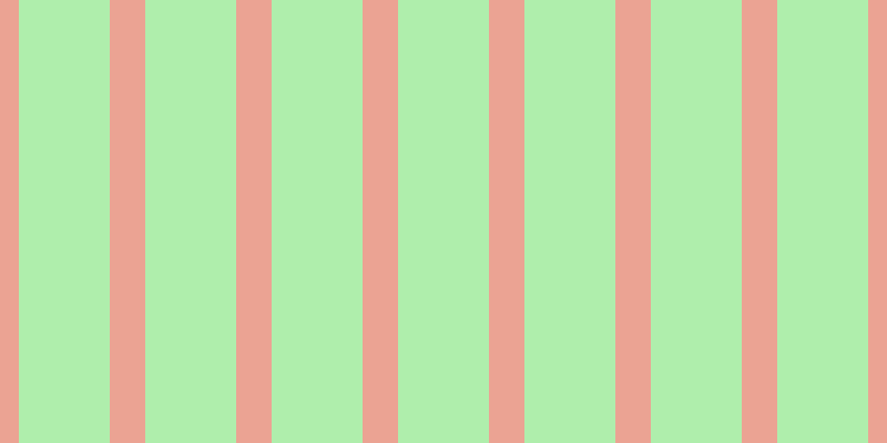 #afeeac, #eba393 vertical lines, thirty-two pixels wide, eighty-two pixels apart