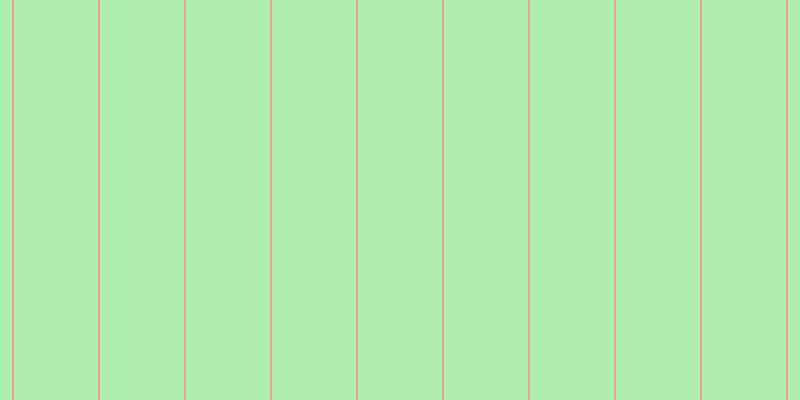 #afeeac, #eba393 vertical lines, two pixels wide, eighty-four pixels apart