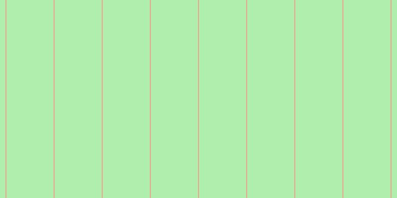 #afeeac, #eba393 vertical lines, two pixels wide, ninety-five pixels apart