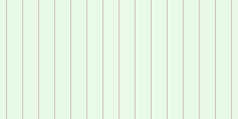 #afeeac (25%), #caa393 vertical lines, two pixels wide, fifty-two pixels apart