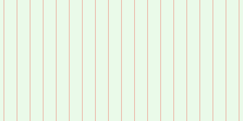 #afeeac (25%), #eba393 vertical lines, two pixels wide, forty-one pixels apart