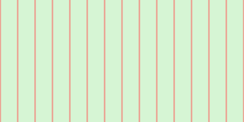 #afeeac (50%), #eba393 vertical lines, five pixels wide, fifty-two pixels apart