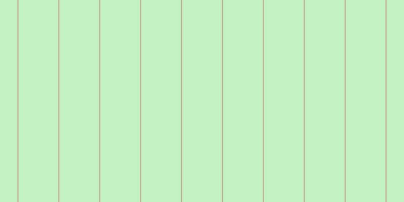 #afeeac (75%), #caa393 vertical lines, two pixels wide, seventy-nine pixels apart
