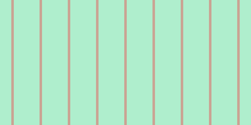 #afeecd, #caa393 vertical lines, eight pixels wide, eighty-two pixels apart