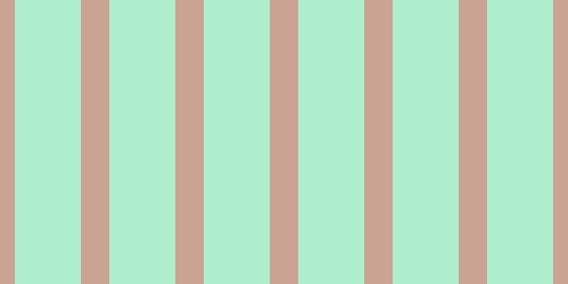#afeecd, #caa393 vertical lines, forty pixels wide, ninety-three pixels apart
