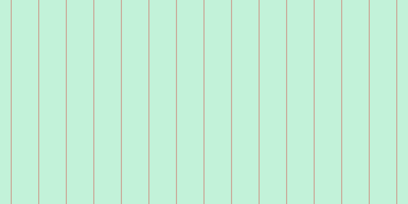 #afeecd (75%), #caa393 vertical lines, two pixels wide, fifty-two pixels apart