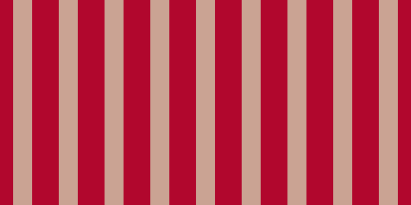 #b1072d, #caa393 vertical lines, thirty-seven pixels wide, fifty-two pixels apart