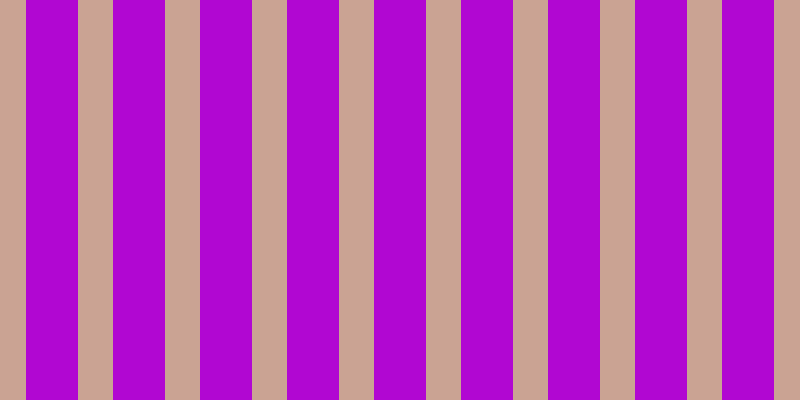 #b107d2, #caa393 vertical lines, thirty-five pixels wide, fifty-two pixels apart