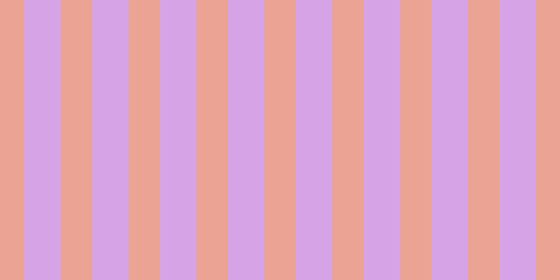 #b149d2 (50%), #eba393 vertical lines, forty-five pixels wide, fifty-two pixels apart