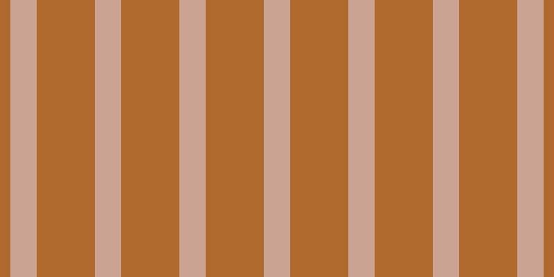 #b16a2d, #caa393 vertical lines, thirty-eight pixels wide, eighty-four pixels apart