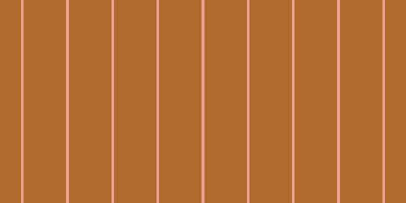 #b16a2d, #eba393 vertical lines, five pixels wide, eighty-four pixels apart