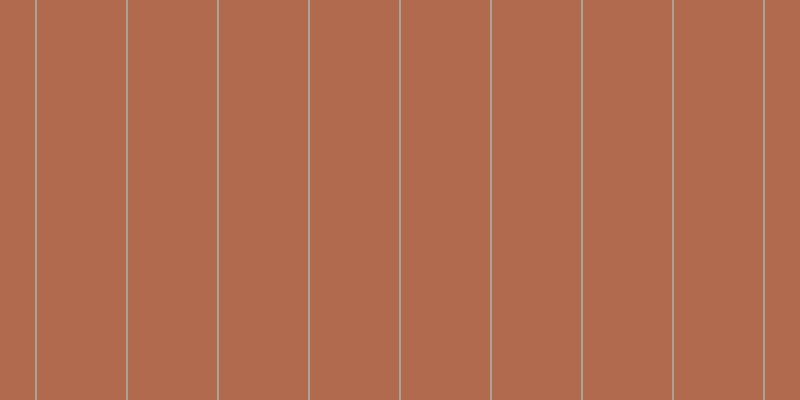 #b16a4e, #a9a393 vertical lines, two pixels wide, eighty-nine pixels apart