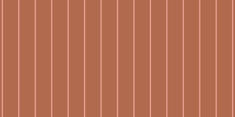 #b16a4e, #eba393 vertical lines, four pixels wide, fifty-two pixels apart