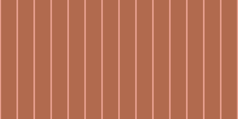 #b16a4e, #eba393 vertical lines, five pixels wide, fifty-two pixels apart