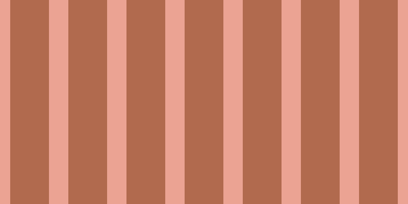 #b16a4e, #eba393 vertical lines, thirty-eight pixels wide, seventy-six pixels apart