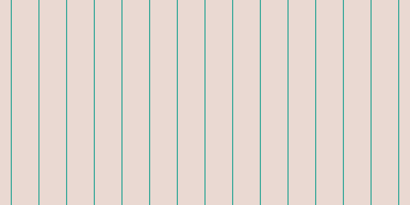 #b16a4e (25%), #25a393 vertical lines, two pixels wide, fifty-two pixels apart
