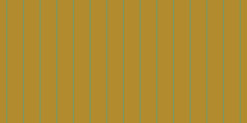 #b18b2d, #46a393 vertical lines, two pixels wide, fifty-two pixels apart