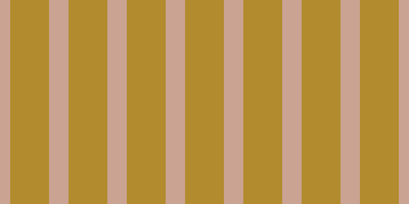 #b18b2d, #caa393 vertical lines, thirty-eight pixels wide, seventy-six pixels apart