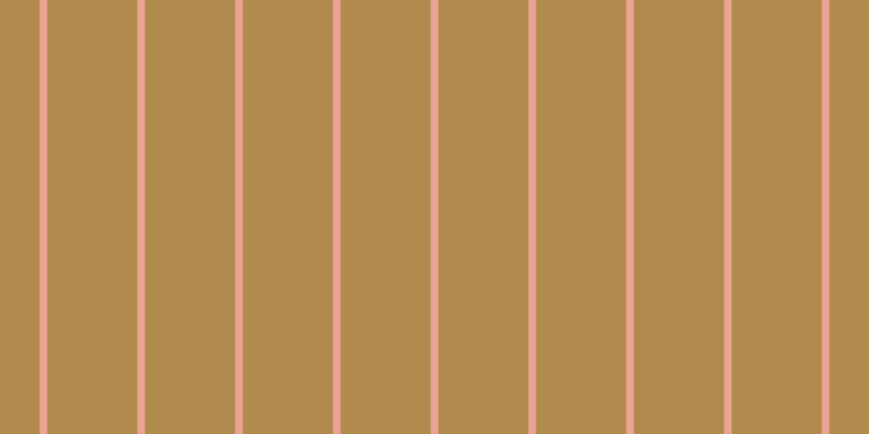 #b18b4e, #eba393 vertical lines, seven pixels wide, eighty-three pixels apart