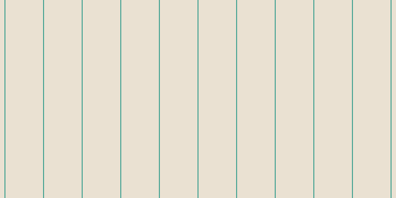 #b18b4e (25%), #46a393 vertical lines, two pixels wide, seventy-six pixels apart