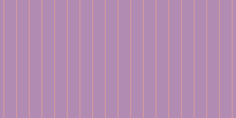 #b18bb1, #eba393 vertical lines, two pixels wide, forty-one pixels apart
