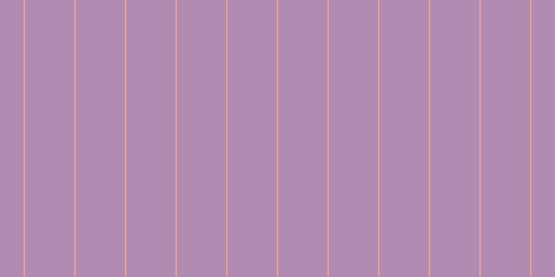 #b18bb1, #eba393 vertical lines, two pixels wide, seventy-one pixels apart