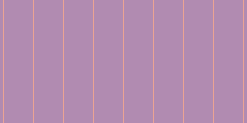 #b18bb1, #eba393 vertical lines, two pixels wide, ninety-five pixels apart
