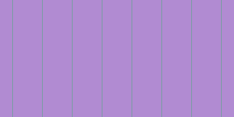 #b18bd2, #67a393 vertical lines, two pixels wide, one hundred pixels apart