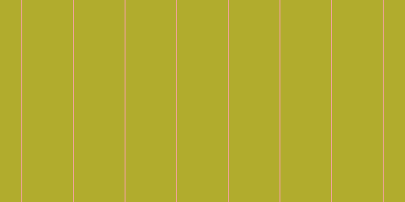 #b1ac2d, #eba393 vertical lines, two pixels wide, one hundred pixels apart