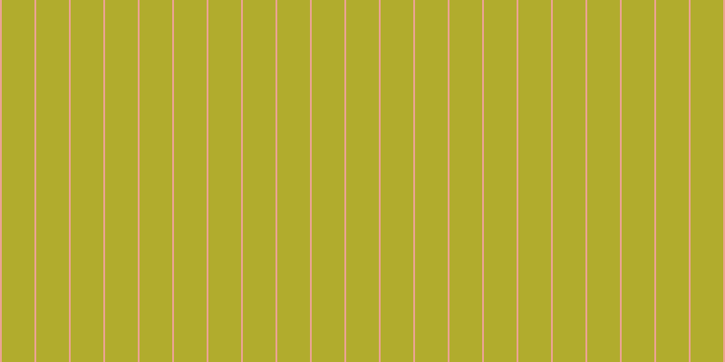 #b1ac2d, #eba393 vertical lines, two pixels wide, thirty-six pixels apart