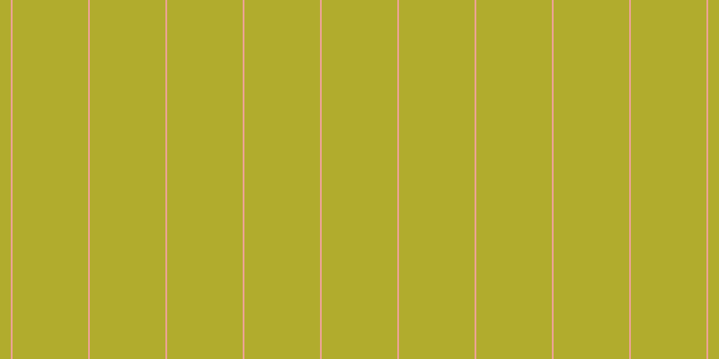 #b1ac2d, #eba393 vertical lines, two pixels wide, eighty-four pixels apart