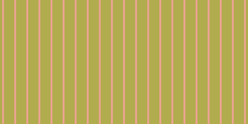 #b1ac4e, #eba393 vertical lines, six pixels wide, thirty-three pixels apart