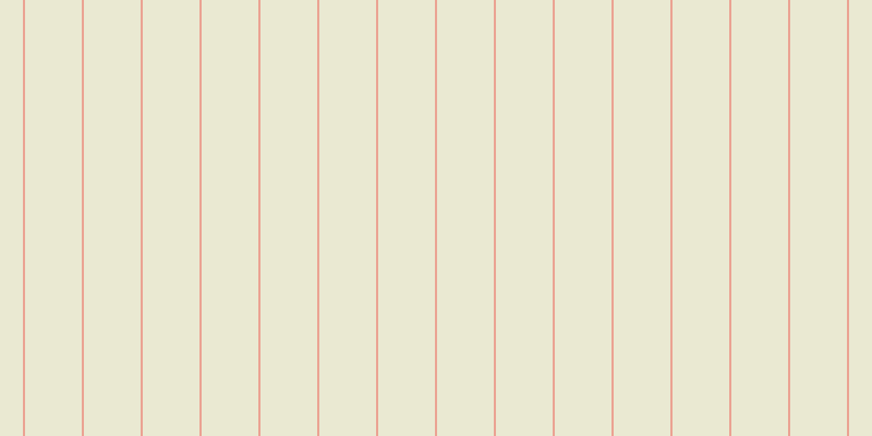 #b1ac4e (25%), #eba393 vertical lines, two pixels wide, fifty-two pixels apart