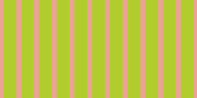 #b1cd2d, #eba393 vertical lines, twenty pixels wide, fifty-two pixels apart