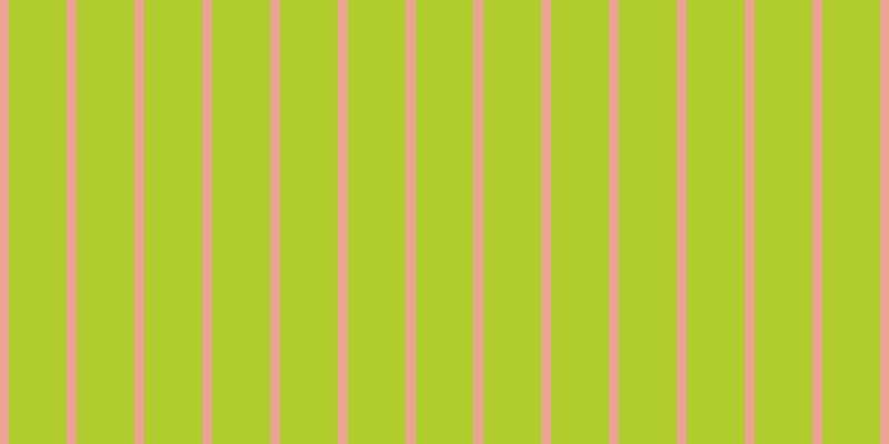 #b1cd2d, #eba393 vertical lines, nine pixels wide, fifty-two pixels apart